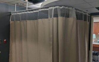 snap cubicle and hospital curtains ceiling mount